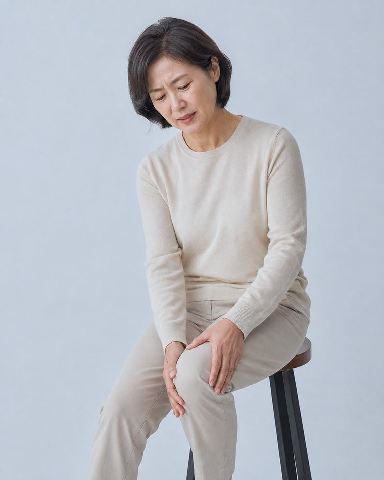 관절 주변이 뻣뻣하게 느껴지는 경우