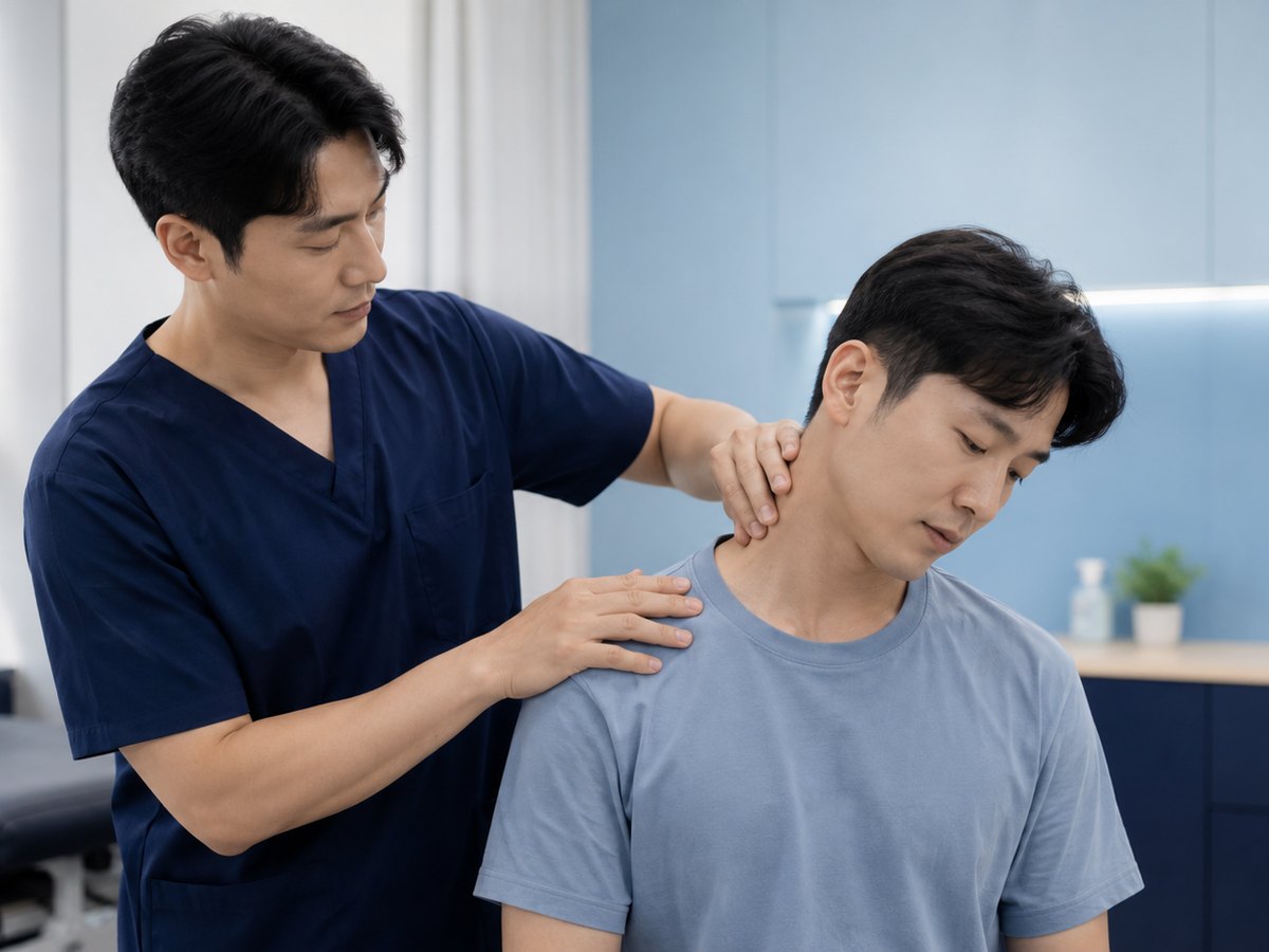 적용 부위 결정